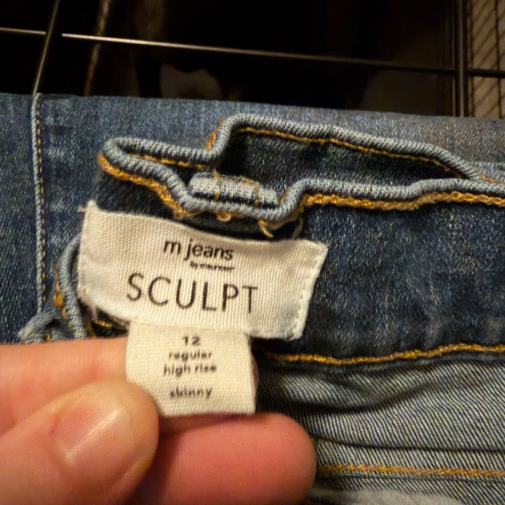 Maurices Classic Blue Skinny Jeans - Picture 3 of 4
